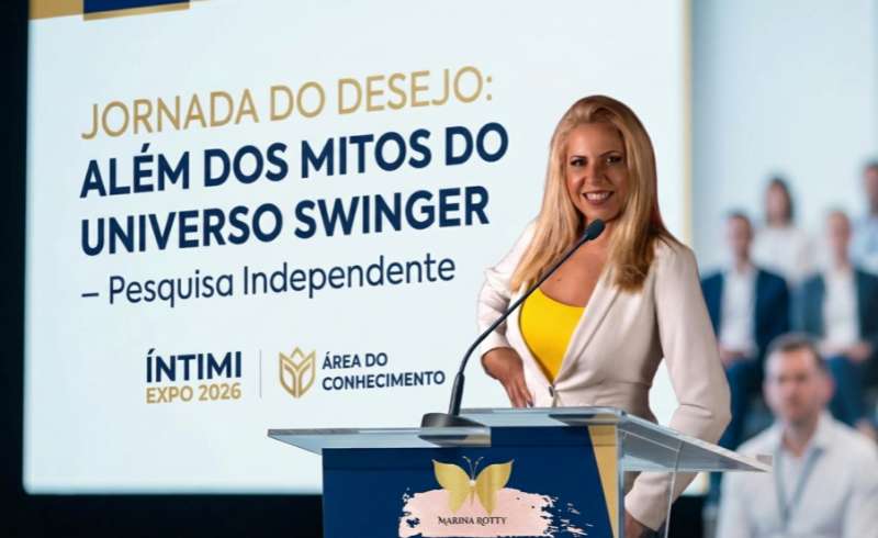palestra sobre swing na feira intimi expo